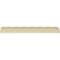 Ekena Millwork 1 1/2"H x 1 1/2"P x 2 1/4"F x 94 1/2"L Tyrone Smooth Crown Moulding MLD01X01X02TY - alternate 4